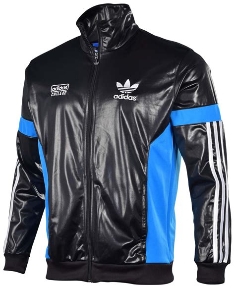 chile 62 adidas black größe s|adidas Originals Chile 62 Track Top Men's .